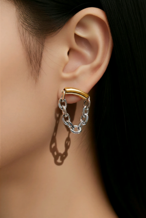 Velin Form Earrings