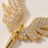 Angel Elegant Pendant Gold Necklace