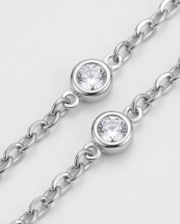 Silver Veil Hand Chain