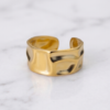 Melted Gold Ring