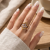 Yin Yang Luxe Ring