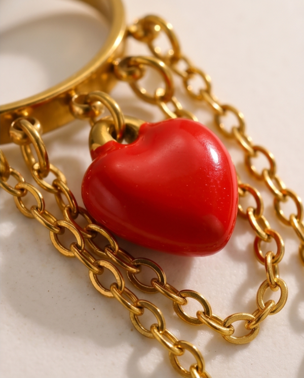 Sweetheart Charm Ring